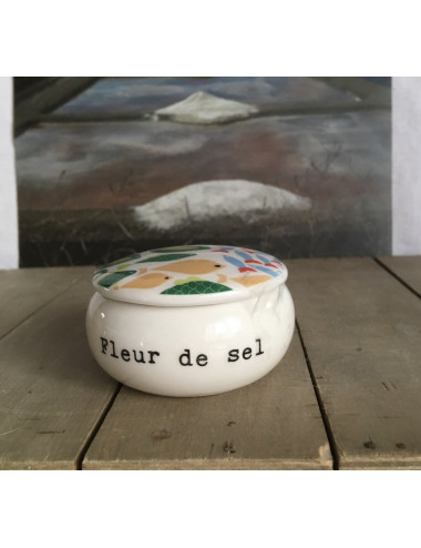 COFFRET CADEAU GARNI N°2 : "L'OR BLANC DE NOIRMOUTIER" avec des produits sucrés et salés